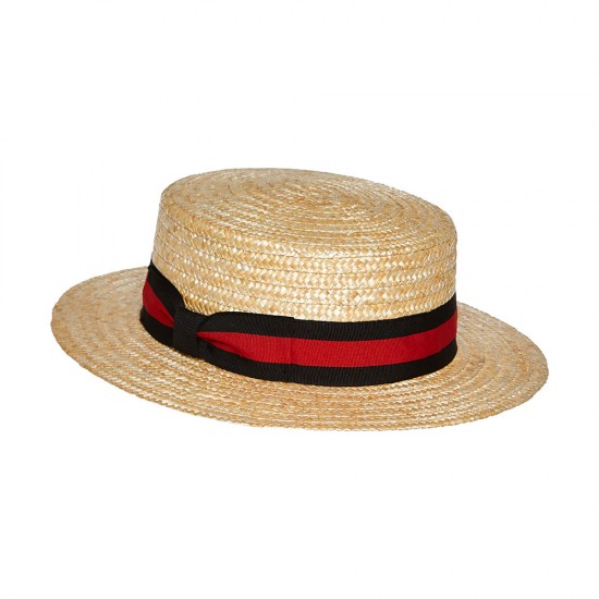 Ψάθινο Boater Hat Classique Venezia