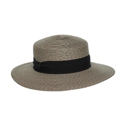 Cuba Boater Hat Taupe