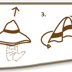 Ψάθινο Καπέλο Toyo Black