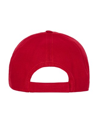 Καπέλο Baseball Linen Κόκκινο