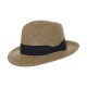 Cuba Fedora Twisted Seppia Μαύρο Cuba Fedora Twisted Seppia Μαύρο