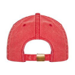 Καπέλο Baseball Washed Cotton Buckle Coral