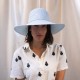 Lady Packable Hat Seppia Cord Γαλάζιο 