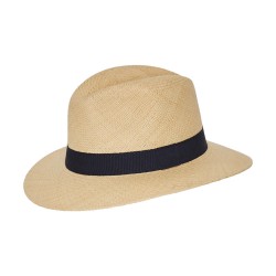 Original Panama Hat Ιντυ Natural Dark Blue R