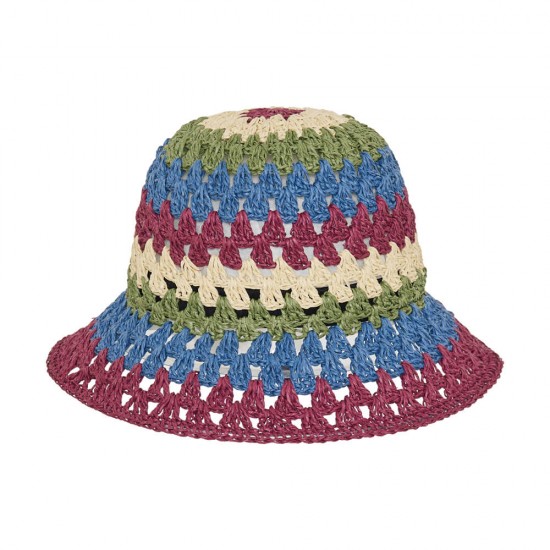 Bucket Carta Crochet Μωβ