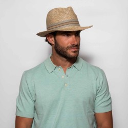 Fedora Piccolo Seagrass Striped Natural R