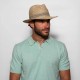 Fedora Piccolo Seagrass Striped Natural R Fedora Piccolo Seagrass Striped Natural R