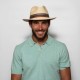 Cuba Fedora Ivory Stripped R Brick Cuba Fedora Ivory Stripped R Brick