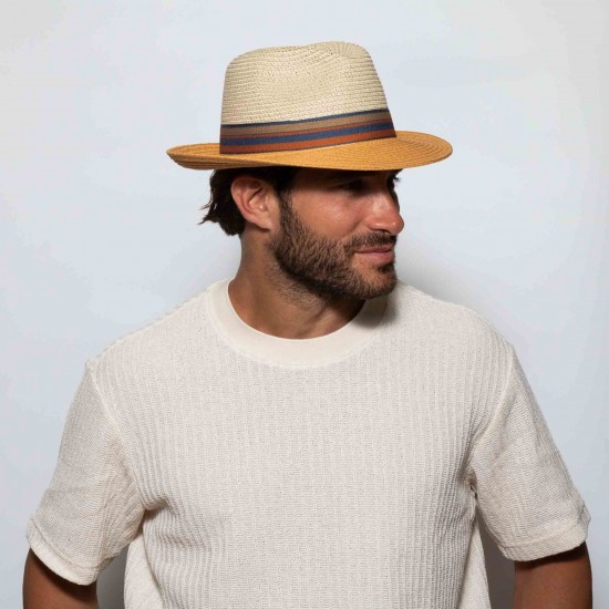 Cuba Fedora Twisted Tan Cuba Fedora Twisted Tan