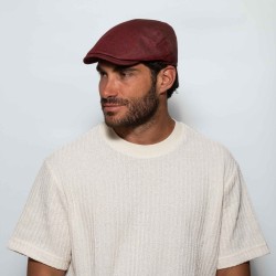 Ivy Linen Chambray Μπορντό