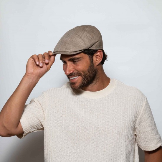 Ivy Linen Chambray Μπεζ Ivy Linen Chambray Μπεζ