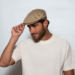 Flat Cap Μπεζ 
