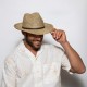 Fedora Seagrass Leather Fedora Seagrass Leather