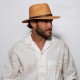 Original Panama Hat Ιντυ Biscuit Leather Band