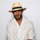 Original Panama Hat Ιντυ Natural Black R Original Panama Hat Ιντυ Natural Black R