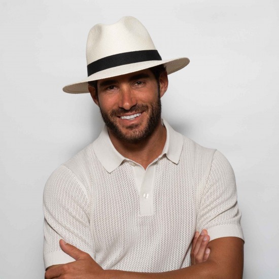 Original Panama Hat Indy Black R Original Panama Hat Indy Black R
