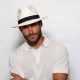 Original Panama Hat Ottimo Black Original Panama Hat Ottimo Black