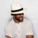 Original Panama Hat Ottimo Black Original Panama Hat Ottimo Black