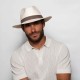 Ψάθινο Fedora Grande Toyo Εκρού Beige R Ψάθινο Fedora Grande Toyo Εκρού Beige R