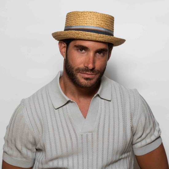 Cuba Pork Pie Round Trimmed Μελί Cuba Pork Pie Round Trimmed Μελί