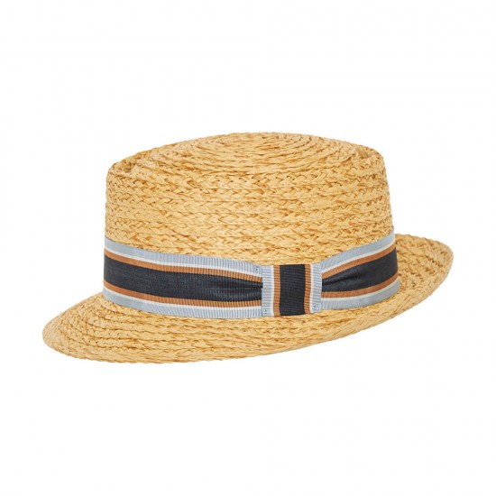 Cuba Pork Pie Round Trimmed Honey Cuba Pork Pie Round Trimmed Honey