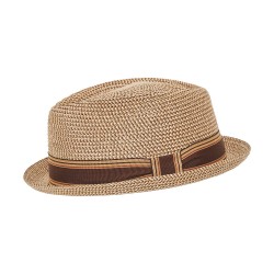 Cuba Pork Pie Diamond Beige/Brown