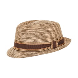 Cuba Pork Pie Diamond Beige/Brown