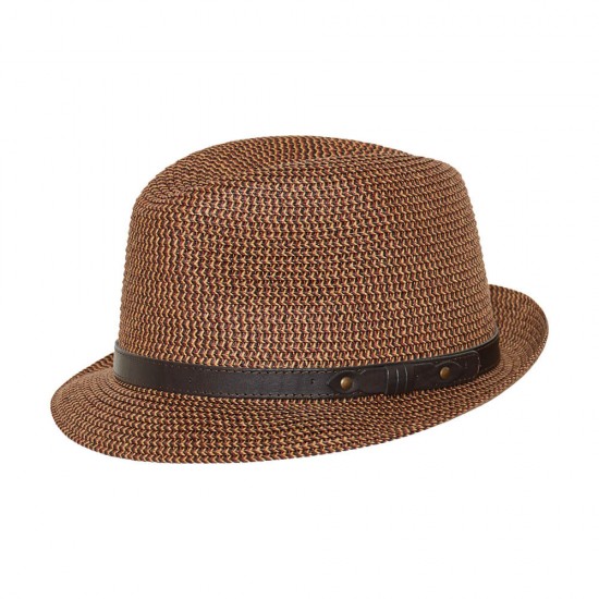Trilby Trim Burgundy Mélange Trilby Trim Burgundy Mélange