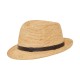 Trilby Raffia Crochet Μπεζ