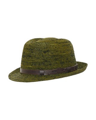 Trilby Raffia Crochet Πράσινο