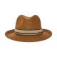 Fedora Brown Striped Solévo Fedora Brown Striped Solévo