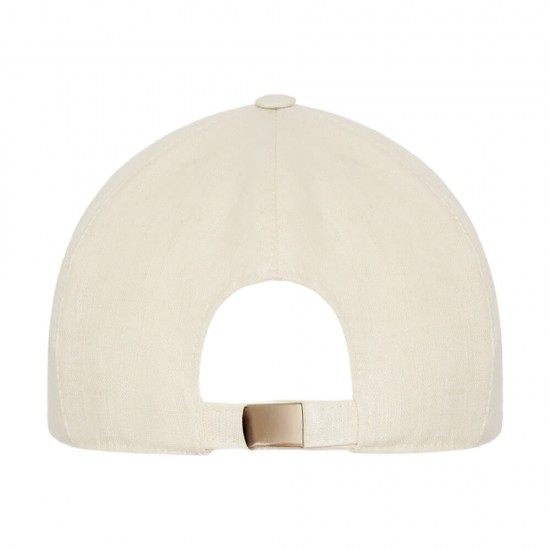 Καπέλο Baseball Linen Buckle Εκρού Καπέλο Baseball Linen Buckle Εκρού