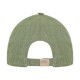 Baseball Cap Linen Buckle Green