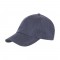 Baseball Cap Linen Buckle Grey Blue