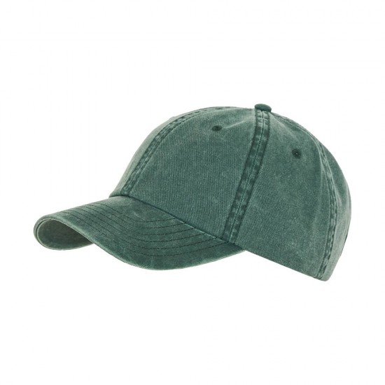 Baseball Washed Cotton Buckle Green Baseball Washed Cotton Buckle Green