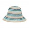 Bucket Woven Sun Hat Blue