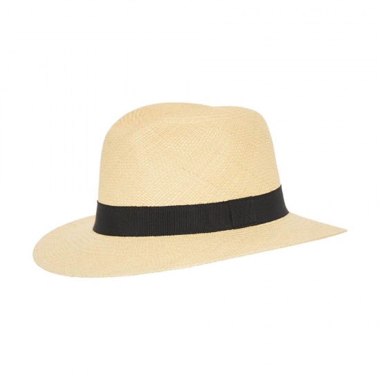 Original Panama Hat Ιντυ Natural Black R