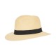 Original Panama Hat Ιντυ Natural Black R
