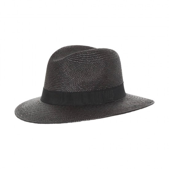 Original Panama Hat Ιντυ Μαύρο