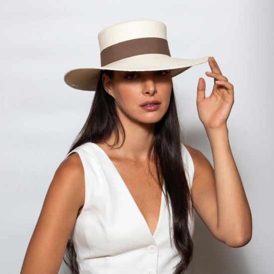 Original Panama Hat Ingrid Ιβουάρ Μπεζ R Original Panama Hat Ingrid Ιβουάρ Μπεζ R
