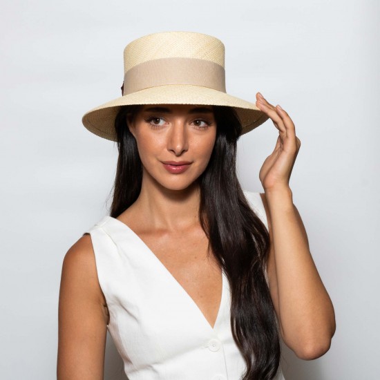 Original Panama Hat Audrey Bordeaux R Original Panama Hat Audrey Bordeaux R
