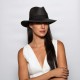 Original Panama Hat Ιντυ Μαύρο