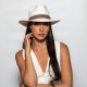 Ψάθινο Fedora Grande Toyo Εκρού Beige R Ψάθινο Fedora Grande Toyo Εκρού Beige R