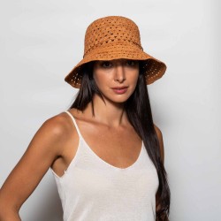 Bucket Raffia Klelia Caramel