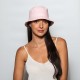 Πάνινο Bucket Linen Ροζ Πάνινο Bucket Linen Ροζ