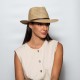Fedora Seagrass Leather