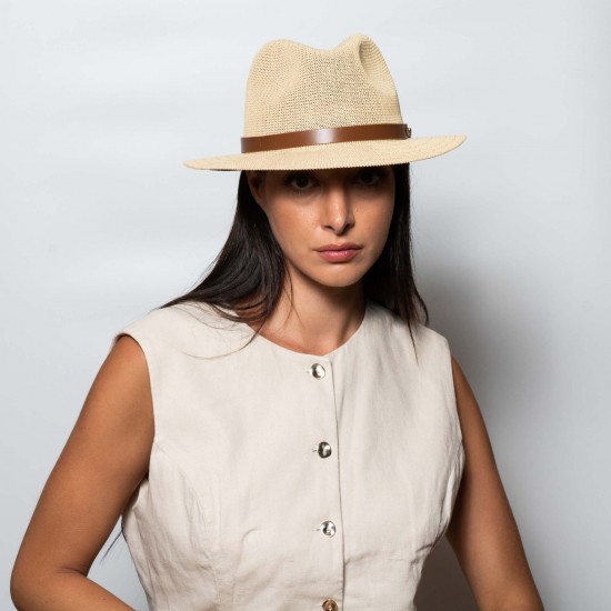 Ιντυ Roll-Up Travel Hat Beige Ιντυ Roll-Up Travel Hat Beige