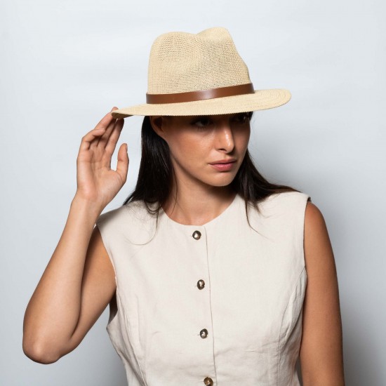 Ιντυ Roll-Up Travel Hat Beige Ιντυ Roll-Up Travel Hat Beige
