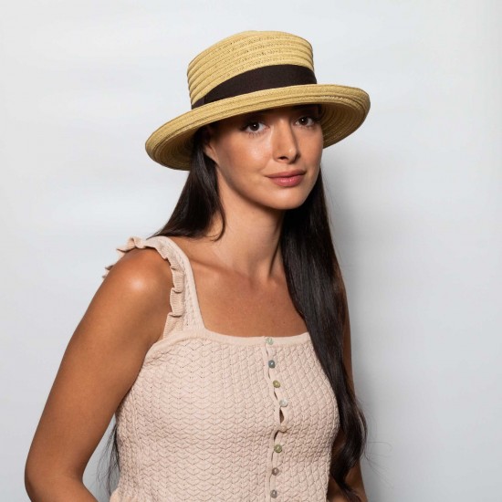 Baroque Hat Fibre Tessile Carta Ocher Baroque Hat Fibre Tessile Carta Ocher