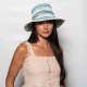 Bucket Woven Sun Hat Μπλε Bucket Woven Sun Hat Μπλε
